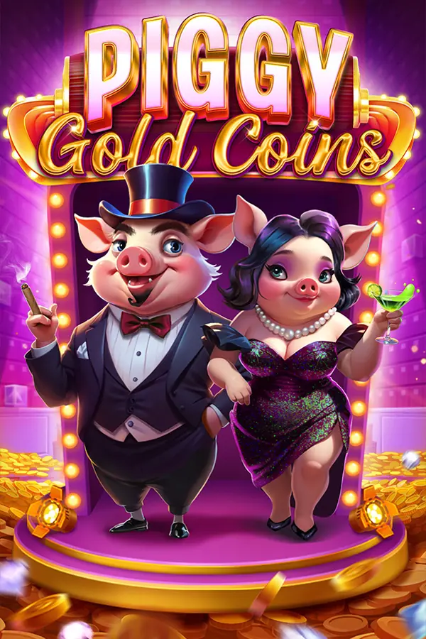 Piggy Gold Coins